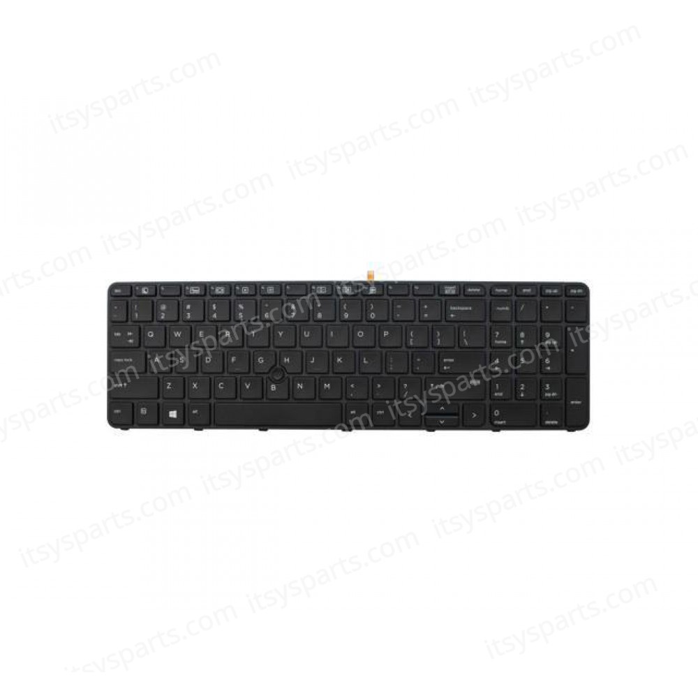 Keyboard Laptop Keyboard HP ProBook 450 G3 / 455 G3 / 470 G3 Frame Backlight 831023-001 827029-001 SG-80630-XUA SN9143BL1 6037B0114301 831023-001 841145-001 837551-001 9Z.NCGBQ.301 NSK-CZ3BQ 6037B0114601 841137-001 SG-80620-XUA (Ref.40357USBACKLIT)