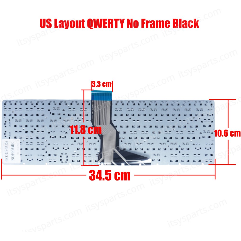 Laptop Keyboard HP Pavilion 15-ab 15-ab110nr 15-ab157nr 15-ab161nr 15-ab165us 15-ab094tx 15-ab098tx 15-ab103tx 15-ab157nr 15-ab021ca 15-ab022ca 15-ab027cl 15-ab063cl (Ref.40354USNOFRAME)
