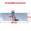 Laptop Keyboard HP Pavilion 15-ab 15-ab110nr 15-ab157nr 15-ab161nr 15-ab165us 15-ab094tx 15-ab098tx 15-ab103tx 15-ab157nr 15-ab021ca 15-ab022ca 15-ab027cl 15-ab063cl (Ref.40354USNOFRAME)