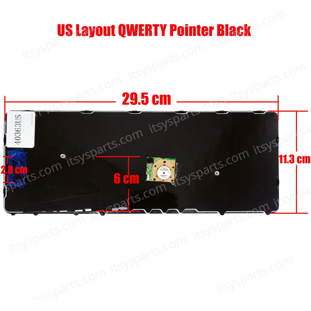 Keyboard Laptop HP EliteBook 840 G1 G2 / 850 G1 G2 / HP ZBook 14 Laptop With Pointer HP EliteBook 740 G1 740 G2 745 G2 750 G1 750 G2 HP EliteBook 755 G2 6037B0098801 776474-161 776474-201 776475-001 (Ref.40363US)