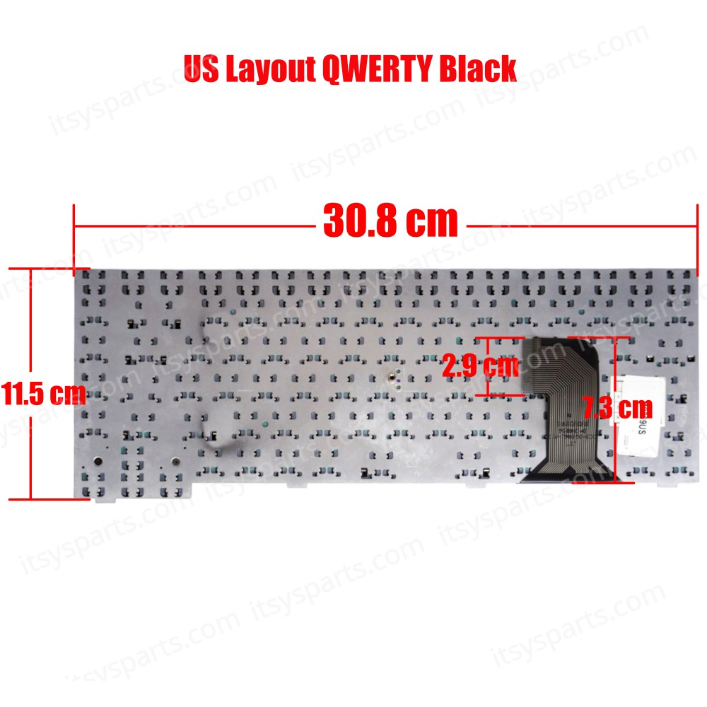Laptop Keyboard Fujitsu Siemens Amilo Pi2230 Pi2530 Pi2540 Pi2550 Xi2428 MP-02686003347kl (Ref.40369US)