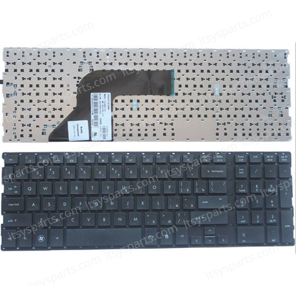 Keyboard Laptop HP Probook 4510S 4515S 4710S 4750S Keyboard 516884-231 516884-061 MP-08J16CB-930 6037B0037430 516884-001 516884-031 516884-041 US VERSION BLACK KEYBOARD NOFRAME(Ref.40165USNOFRAME)