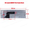 Keyboard Laptop HP Probook 4510S 4515S 4710S 4750S Keyboard 516884-231 516884-061 MP-08J16CB-930 6037B0037430 516884-001 516884-031 516884-041 US VERSION BLACK KEYBOARD NOFRAME(Ref.40165USNOFRAME)