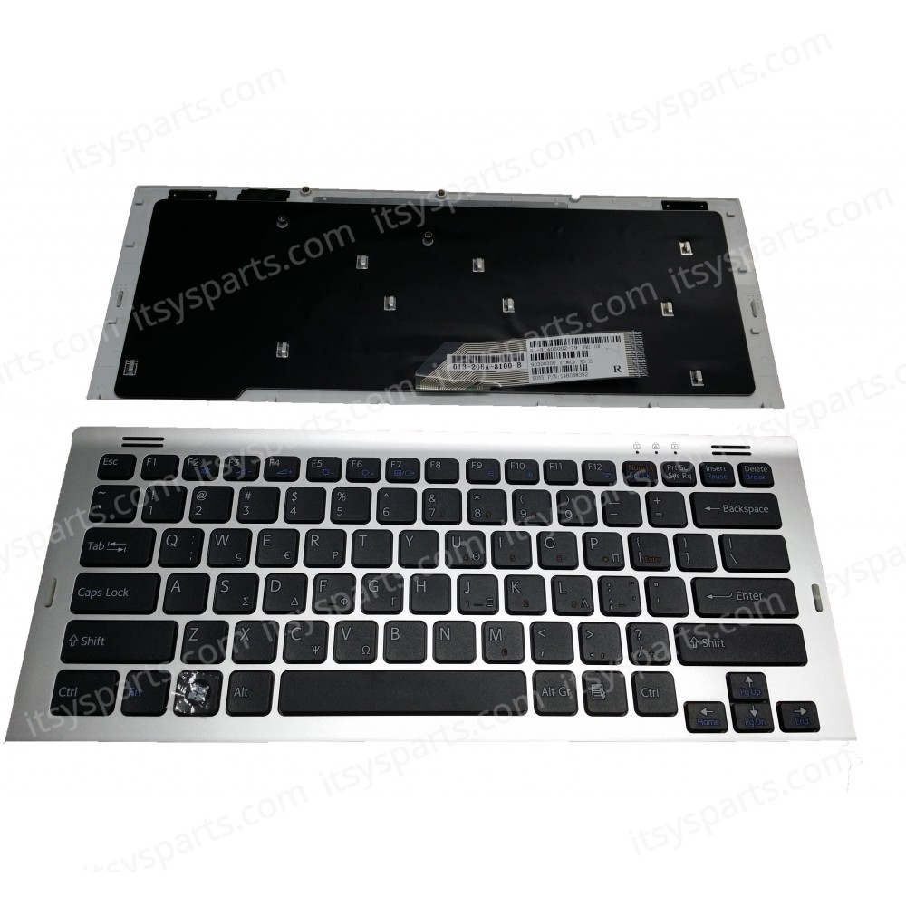 Keyboard Greek-Greek Laptop Keyboard Sony Vaio VGN SR Keyboard 148088321 1 480 883 21 81-31405001-12 9J.N0Q82.10U, 148088811 013-206A-8100-B 148088392 81-31405002-79 (Code 40375GR )