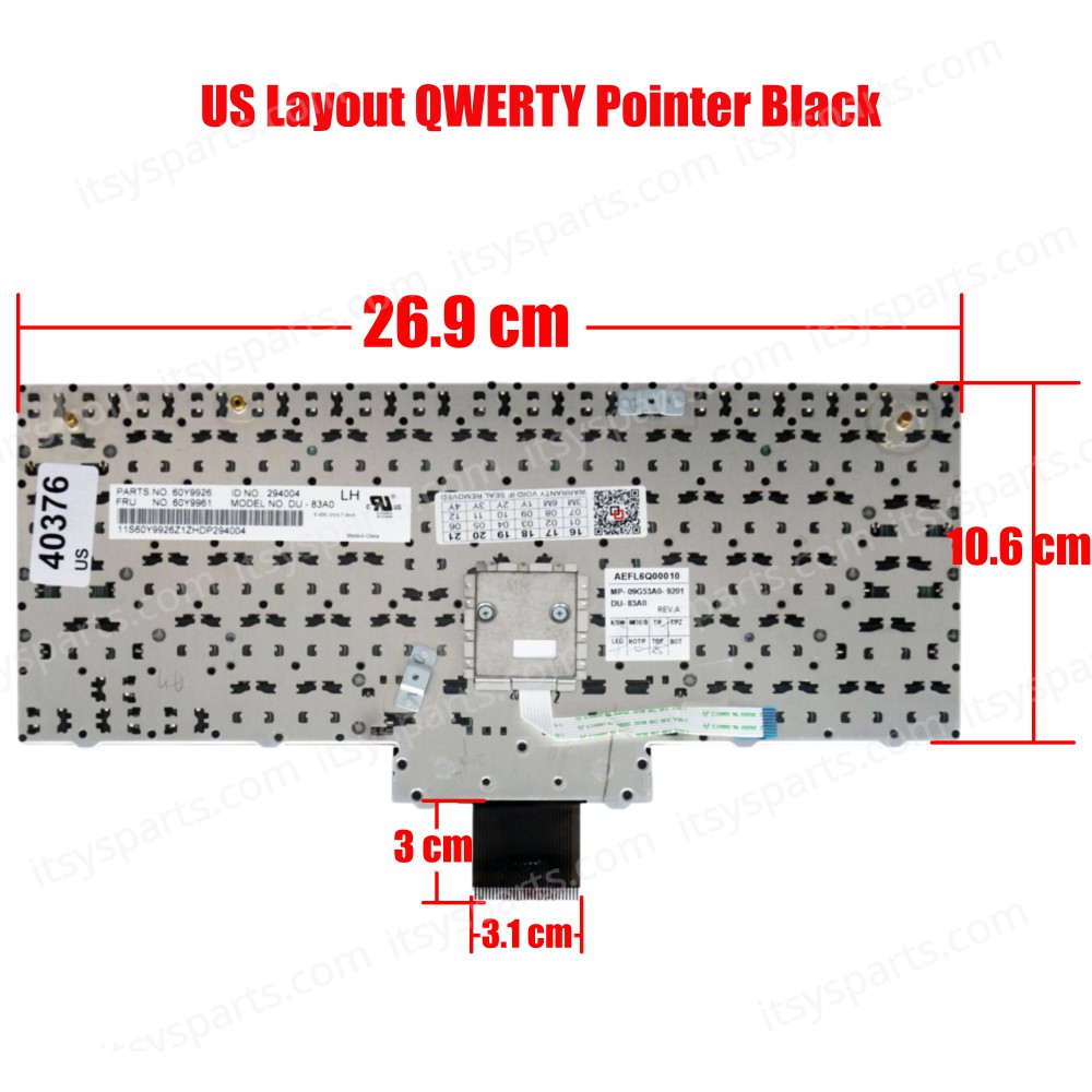 Keyboard Laptop Lenovo ThinkPad E10 E11 X100E X120E 02M0MF 02M0P6 0CD007 142350-001 15S01J 26907H 45N2939 45N2945 45N2974 45N2980 60Y9331 60Y9366 60Y9851 60Y9864 60Y9865 60Y9886 60Y9899 60Y9900 60Y9917 60Y9921 60Y9931 60Y9935 keyboard ( Code 40376US)