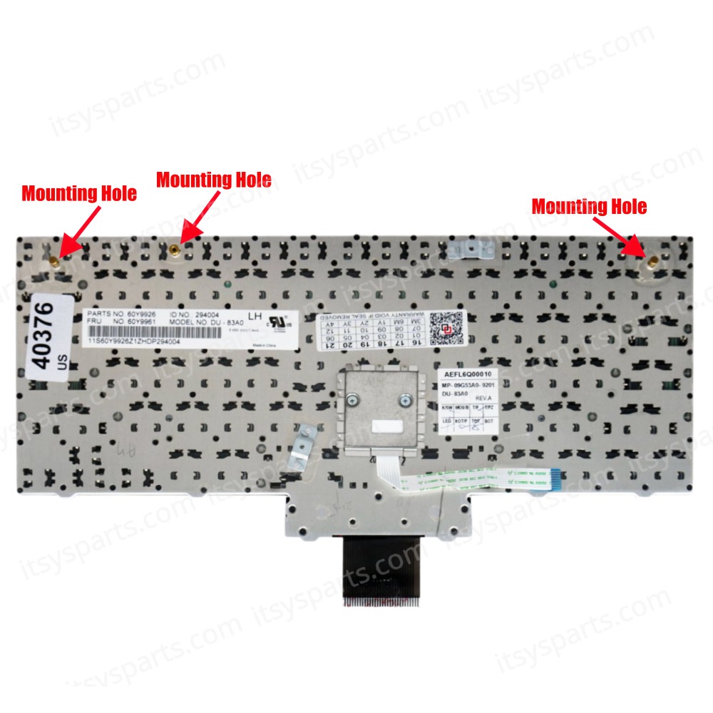 Keyboard Laptop Lenovo ThinkPad E10 E11 X100E X120E 02M0MF 02M0P6 0CD007 142350-001 15S01J 26907H 45N2939 45N2945 45N2974 45N2980 60Y9331 60Y9366 60Y9851 60Y9864 60Y9865 60Y9886 60Y9899 60Y9900 60Y9917 60Y9921 60Y9931 60Y9935 keyboard ( Code 40376US)