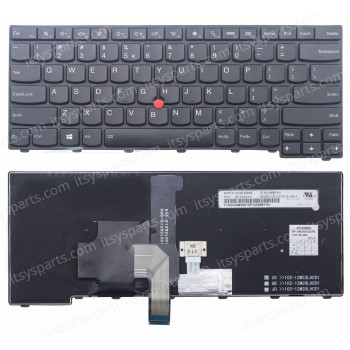 Keyboard Laptop Keyboard for Lenovo IBM T460 T440 T440P T440S T431S T450 T450S 04X0101 04X0139 04Y0824 04Y0862 04Y2726 04Y2763 0C02215 0C43906 0C43944 0C45328 338060 3890PG 38X06E 852-41988-BXA US VERSION(Ref.40297US)