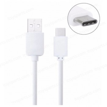 Data - charging cable 1.2m Type-C USB 2.0 EP-DN930CWE GH39-01886A Samsung MacBook Nokia N1 Asus Zen AiO Lumia 950 Lumia 950XL HP Pavilion x2 ASUS Zenpad S 8.0 Pixel Nexus 5X/ 6P Lumia 950/ 950XL White (Bulk)(UNUSED) (Code 1-DCCRD014)