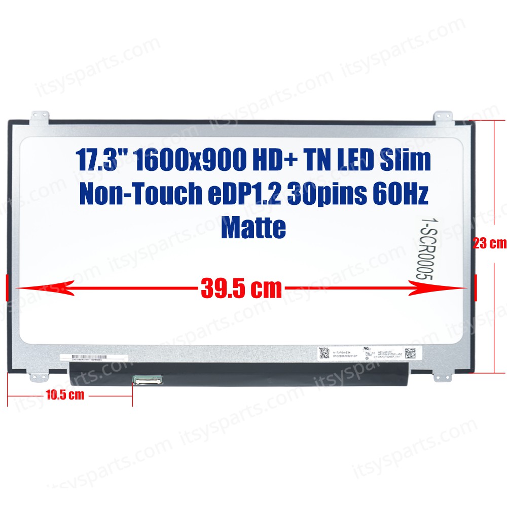 Laptop Monitor 17.3