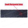 Laptop Keyboard Dell Inspiron 7566 7567 5565 7778 15 7000 Dell 15-5567 03NVJK PK131Q03B00 490085070C01 DLM15L23USJ442/J698 (Ref.40380USBACKLIT)