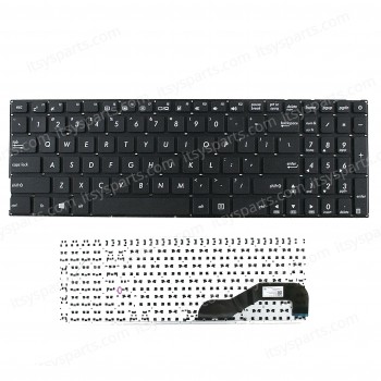 Laptop Keyboard ASUS X540 R540SA R540S R540SC X540L X540LA X540L X540LA X540LJ X540S X540SA X540SC US No frame 90NB0B03-R30690 90NB0B11-R30110 90NB0B15-R30670 (Ref.40382US)