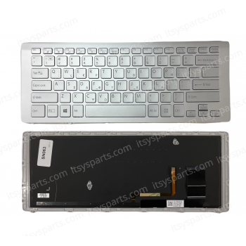 Keyboard-Greek Laptop Sony Vaio svf15n1y2es fit 15A SVF15N EFI3X000203A 9Z.NABBQ.80w NSK-SK8BQ 0w AEFI34000303A 9Z.NABBQ.80S 9Z.NABBQ 149265381gr (SKU.40352GRSILVERBL )