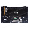 Keyboard-Greek Laptop Asus G750JZ GT750JH G750JH G750JW G750JM G750JS G750 G750J G750V G750JX G750JY  0K200-00090100 772-12R33-528 Backlit Keyboard Black Palmrest (SKU. 40320GRPALM)