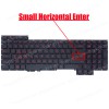 Keyboard-Greek Laptop ASUS G751 G751J G751JL G751JM G751JT G751JY GREEK ASM14C33GRJ442 0KNB0-E601GR00 PRB13NB06G1 ASM14C3 002L14C36LHC01 (Code 40391GRNOFRAME)