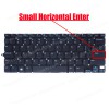 Keyboard Laptop Dell Inspiron 11 3147 3148 US 0F4R5H 0R68N6 0KNM-0M1UI11 0KNM-0M1US11 490.00K07.0S01 490.00K07.0S1D V144725AS1 ( SKU.40392USNOFRAME )