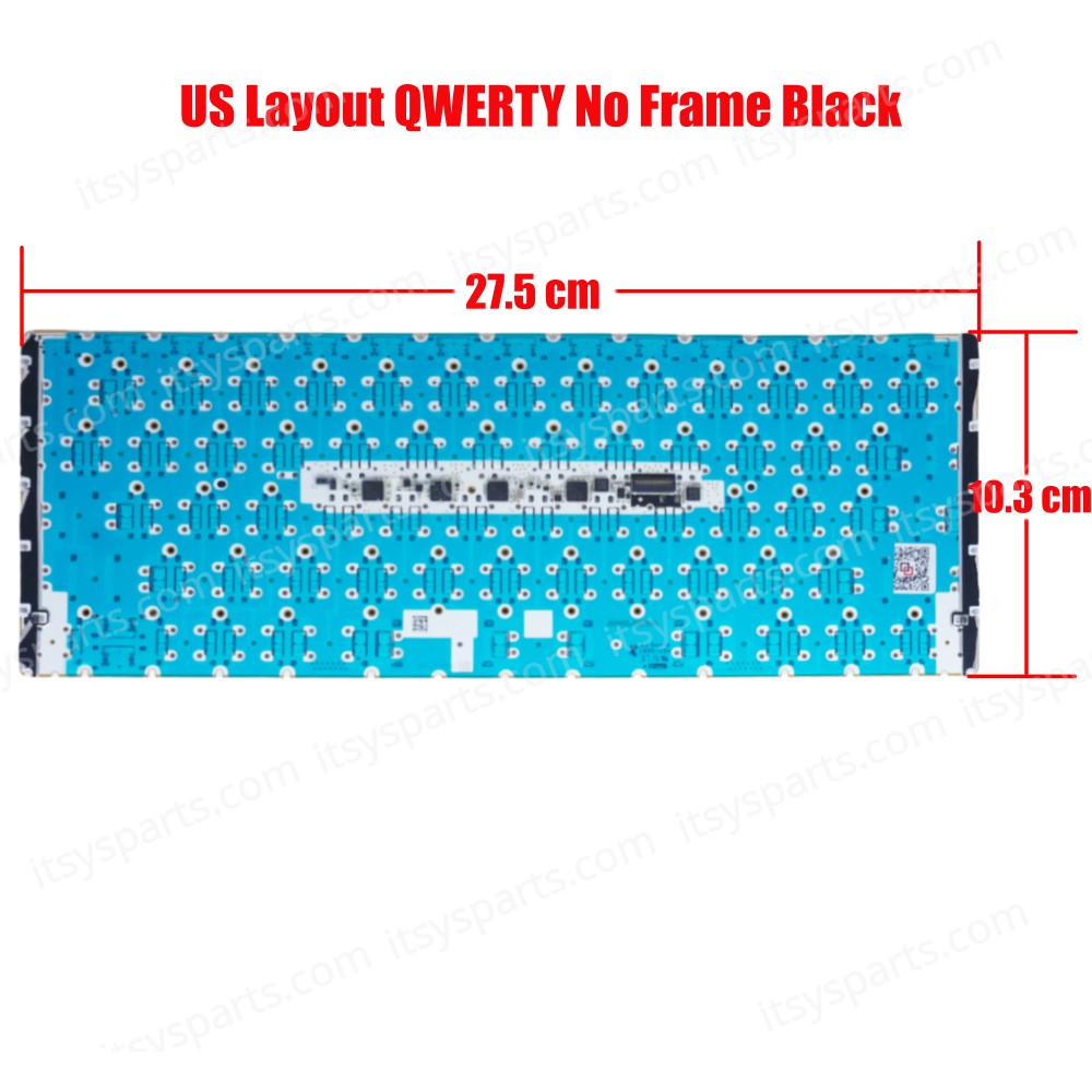 Laptop Keyboard for Apple Macbook Retina A1534 Early 2015 2016 2017 MF855LL/A MF865LL/A US No Frame Black ( SKU.40393US )