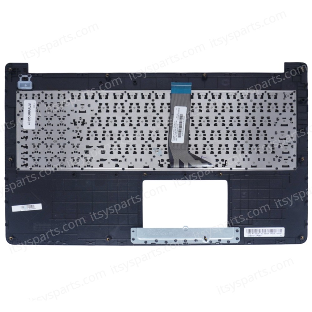Keyboard-Greek Laptop Asus X502 X502C X502CA 13N0-P1A0D010A 90NB00I1-R31US1 13N0-P1A0D010C 13NB00I1AP0501(Ref. 40395GRPALM)