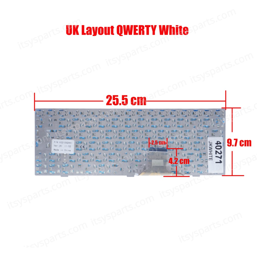 Keyboard Laptop Keyboard ASUS Eee PC 904 1000 1000H 1000HA 1000HC 1000HD 1000HE 1000HG 1000HV 1002HA 1003HAG 1004DN 9J.N1N82.60U NSK-UD60U V021532BK2 V021562HK1 UK VERSION BLACK NO FRAME KEYBOARD(Ref.40271UKWHITE) Keyboard Laptop Keyboard ASUS Eee PC 904 1000 1000H 1000HA 1000HC 1000HD 1000HE 1000HG 1000HV 1002HA 1003HAG 1004DN 9J.N1N82.60U NSK-UD60U V021532BK2 V021562HK1 UK VERSION BLACK NO FRAME KEYBOARD(Ref.40271UKWHITE)