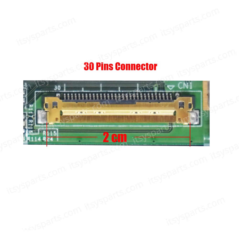 Laptop Screen 14.0" 1920x1080 FHD Slim 30 pin Bottom Right Connector No Brackets ( SKU.1-SCR0019 )