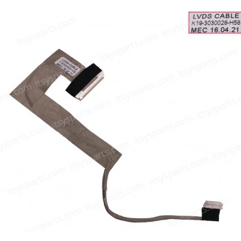Video Screen Cable-Flex Screen cable MSI U100 U110 U90 U115 MS-N011x U120 N011X K19-3030028-H58 K19-3030028-H39 Video Screen Cable (Code 1-FLEX0571)