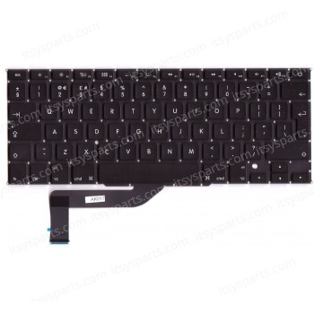 Laptop Keyboard for Apple Macbook Pro 15 Retina A1398 MID 2012 2015 MD831 ME293 ME294 UK No Frame Backlight Βlack ( SKU.40259UKBACKLIT )