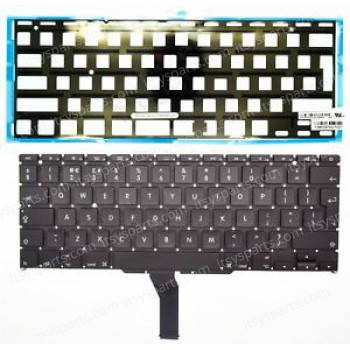 Laptop Keyboard Apple MacBook Air 11'' A1370 A1465 Keyboard MC505 MC505LL/A MC506 MC506LL/A MC968 MC968LL/A MC969 MC969LL/A MD223 MD223LL/A MD224 MD224LL/A MD711 MD711LL/A MD712 MD712LL/A 661-6072, 661-5739, 069-7004-A A1465 UK (Ref.40166UKBACKLIT)