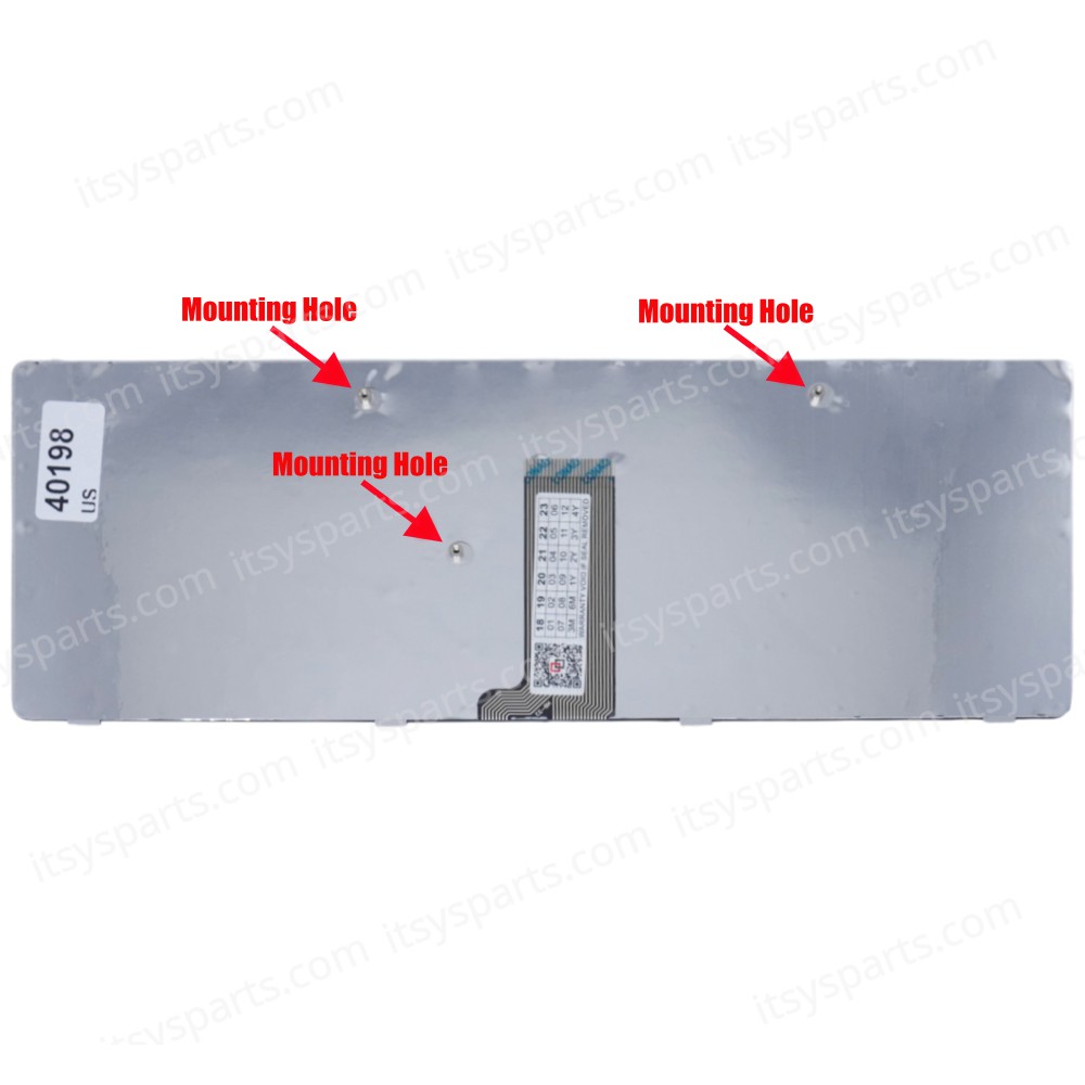 Laptop Keyboard Lenovo 9Z.N5TSQ.T01 9Z.N5TSQ.T1E 9Z.N5TSW.G0R 9Z.N9BSC.21 AELZ1U00030 B63SC B6GSW B6TSQ L2G8-US PK130N13A00 PK130N13A20 PK130N15A00 T2G8-BR T2G8-RU T2G8-US V-116920QK1-TR (Ref.40198US)