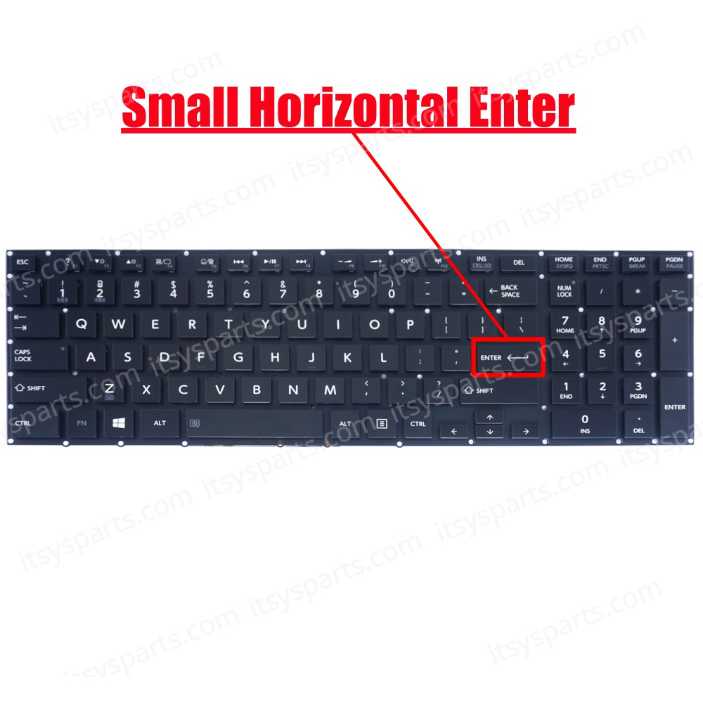 Laptop Keyboard Toshiba Satellite P55 P55 P55t P55-A P55t-A P55t-A5202 P50 P50-A P50t P55 P55t P55T P55T-B5155 P55T-B5156 P55T-B5158 P55-b p55t-a5116 p55t-a5118 (Ref.40286USBACKLIT)
