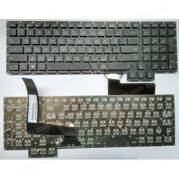 Keyboard - Laptop Keyboard Asus 17-inch G750 G750JG G750JH G750JM G750JS G750JW G750JX G750JZ 0KN0-P41ND121 0KNB0-E600ND001 MP-12R36DNJ528W 0KN0-P41ND121 0KNB0-E600ND001 Keyboard (Ref.40320US)