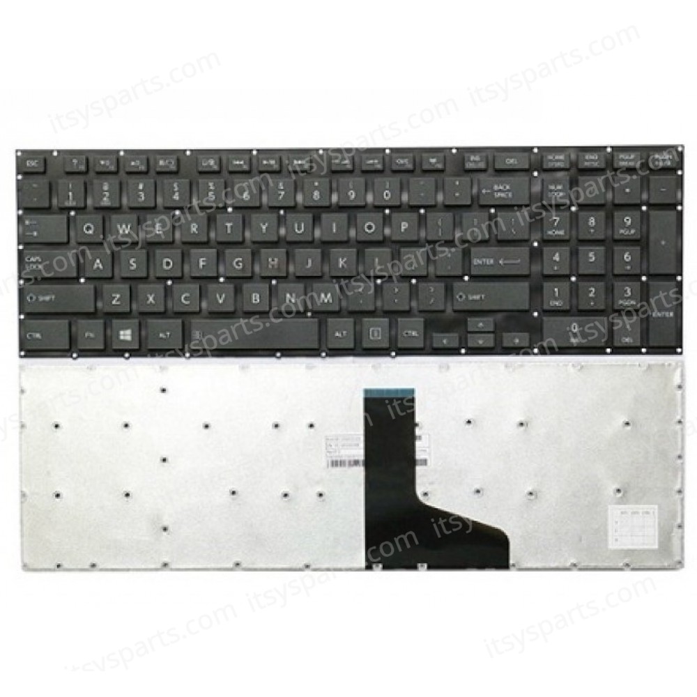 Laptop Keyboard Toshiba Satellite P55 P55 P55t P55-A P55t-A P55t-A5202 P50 P50-A P50t P55 P55t P55T P55T-B5155 P55T-B5156 P55T-B5158 P55-b p55t-a5116 p55t-a5118 (Ref.40286US)