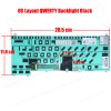 Laptop Keyboard DELL LATITUDE E4200 W688D A037 RN076894 W688D W690D 0W688D CN-0W688D 0X541D KFRTM9 CN0X541D1297614F0014A02 0X541D 0T989G US VERSION BLACK KEYBOARD(Ref.40220USBACKLIT)