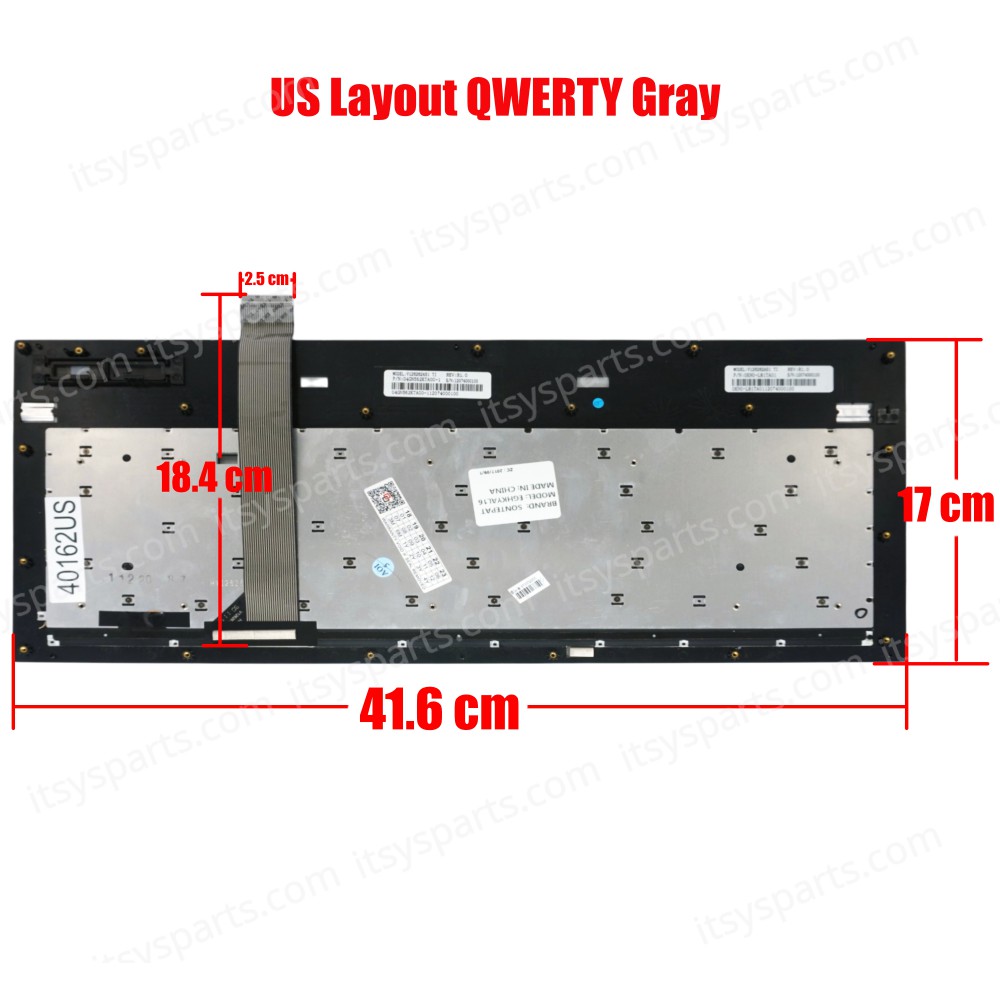 Laptop Keyboard ASUS G74 G74J G74JH G74S G74S-XR1 G74SW G74SX G74SX-3D G74SX-A2 G74SX-XC1 G74SX-XT1 G74V1262AS1 G74YI263SW G74YI263SX 04GN562KCB00-1 OKNO-L81US01 V126262AK1 US Laptop Keyboard(Ref.40162US)