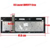 Laptop Keyboard ASUS G74 G74J G74JH G74S G74S-XR1 G74SW G74SX G74SX-3D G74SX-A2 G74SX-XC1 G74SX-XT1 G74V1262AS1 G74YI263SW G74YI263SX 04GN562KCB00-1 OKNO-L81US01 V126262AK1 US Laptop Keyboard(Ref.40162US)