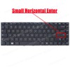 Laptop Keyboard Samsung SF310 SF311 SF410 Q430 Q460 Q330 P330 QX410 QX412 QX411 SF411 QX310 NP-Q430 SF210 QX411 NP-QX412 X430 BA75-02663C BA75-02743C (Ref. 40402USNOFRAME)