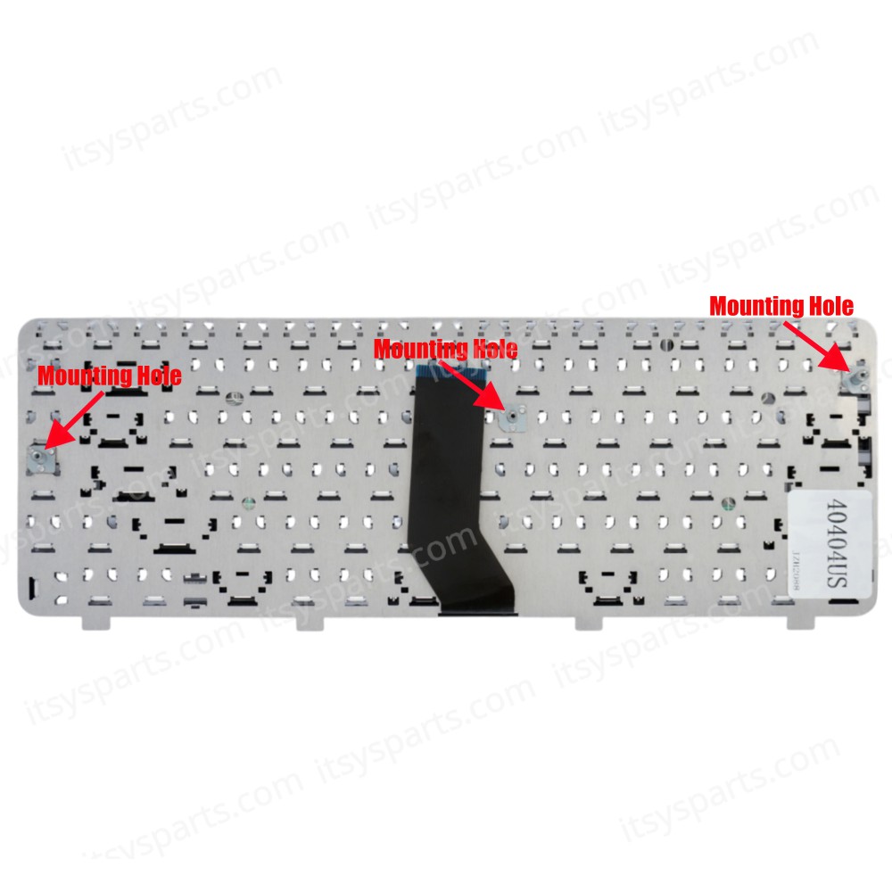 Laptop Keyboard HP Pavilion DV3 DV3-2000 DV3-2150 DV3-1000 DV3-2130 DV3-2140 DV3-2100 DV3-2200 530646-001 9J.N8682.U03 530643-281 (Ref. 40404US)