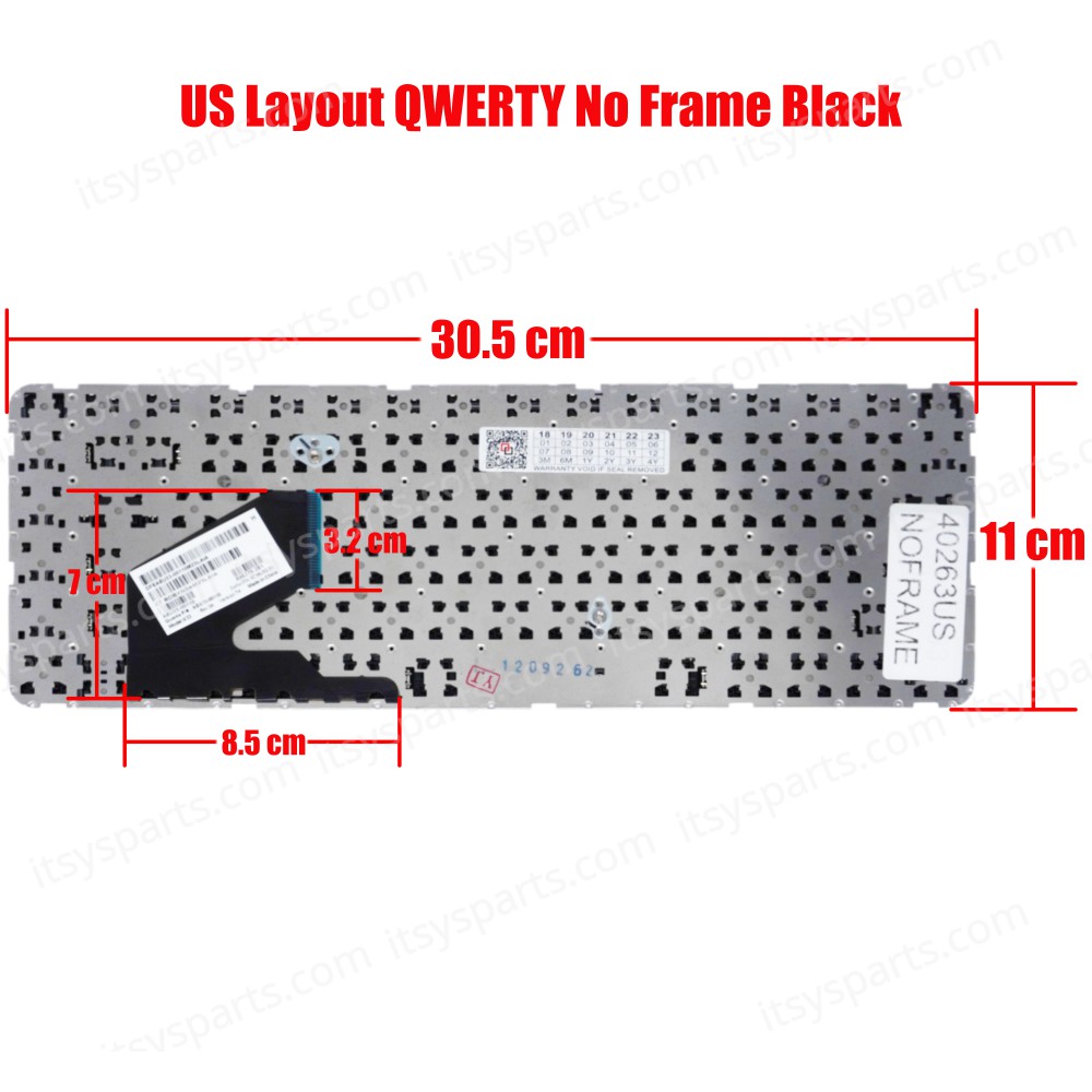 Keyboard Laptop HP Pavilion Sleekbook 14-B 14-B000 14-B000EO 14-B000EX 14-B000SG 14-B000SS 14-B000SX 14-B001AU 14-B001EA 14-B001EK 14-B001EA 14-B001EK 14-B001SA 14-B001TX 14-B002AU 14-B002EA 14-B002EO 14-B002SK UK KEYBOARD (Ref.40263USNOFRAME)