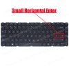 Keyboard Laptop HP Pavilion Sleekbook 14-B 14-B000 14-B000EO 14-B000EX 14-B000SG 14-B000SS 14-B000SX 14-B001AU 14-B001EA 14-B001EK 14-B001EA 14-B001EK 14-B001SA 14-B001TX 14-B002AU 14-B002EA 14-B002EO 14-B002SK UK KEYBOARD (Ref.40263USNOFRAME)