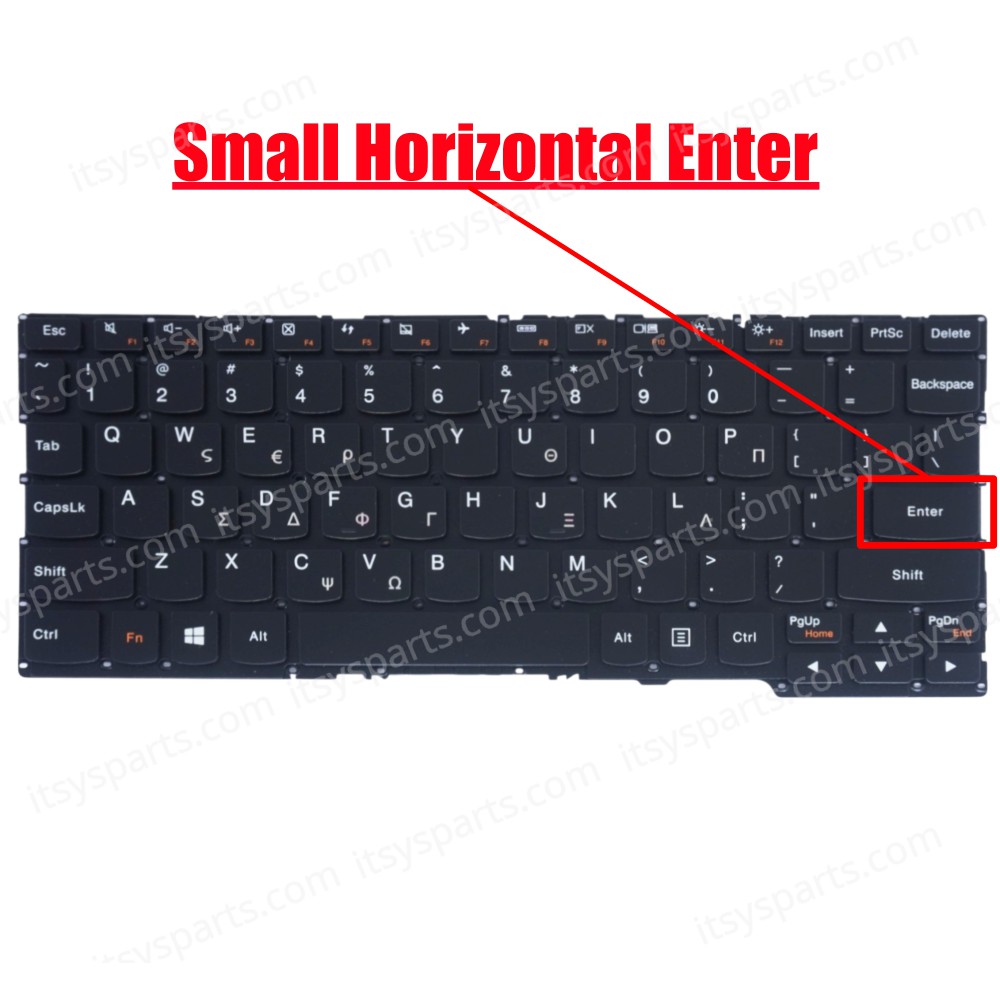 Greek Keyboard - Greek Keyboard for Laptop Lenovo Yoga 3 11 (11