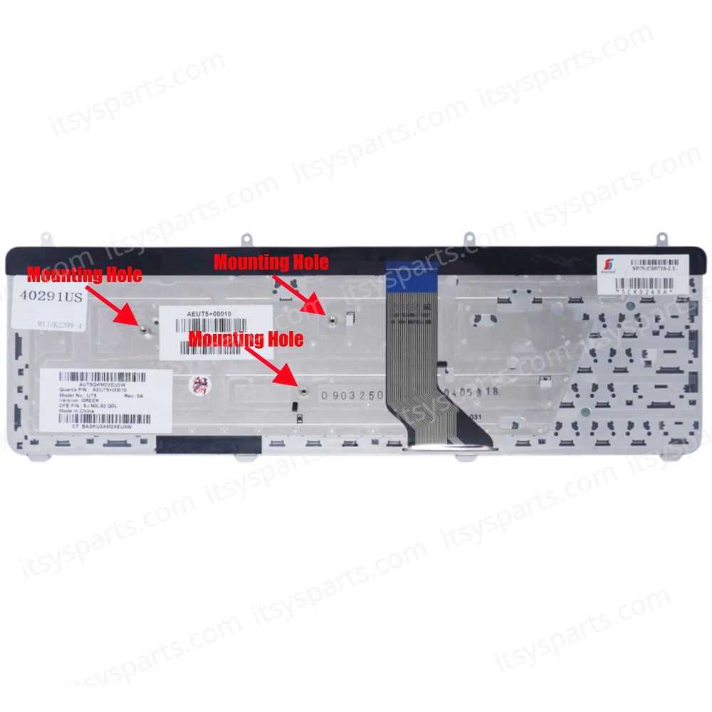 Laptop Keyboard HP Pavilion dv7-2000 dv7-2100 DV7 DV7T DV7T-2000 AEUUT5+00010 519004-DJ1 519265-001 9J.N0L82.Q0L 519004-001 9J.N0L82.W01 DV7-2019 DV7-2040 DV7-2043 DV7-2044 DV7-2078 DV7-2157 UK VERSION BLACK KEYBOARD(Ref.40291US)