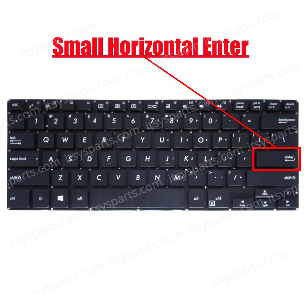 Keyboard Laptop - Keyboard for Laptop ASUS PU401 PU401LA PU301 PU301LA 0knb0-d10US001 MP-12C73US-920W 14L090202991M (Ref. 40407US)