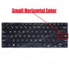Keyboard Laptop - Keyboard for Laptop ASUS PU401 PU401LA PU301 PU301LA 0knb0-d10US001 MP-12C73US-920W 14L090202991M (Ref. 40407US)