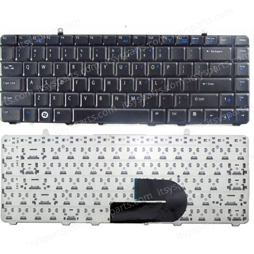 Keyboard Laptop - Keyboard for Laptop Dell Vostro A840 A860 1088 1410 1014 1015 PP37L R811H PP38L 0R811H R811H NSK-DCK01 9J.N0H82.K01 CN-0R811H V080925BS 9J.N0H82.K0L AEVM8+00210 VM8 0J432K NSK-DCK0L (Code 40410US)