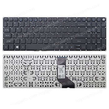 Keyboard Laptop - Keyboard for Laptop Acer Aspire E5-520 E5-532 E5-550 E5-573 E5-570 E5-722 E5-770 F5-521 F5-571 F5-570 K50-10 V3-574 V3-575 V5-591 VN7-572 VN7-792 TravelMate P257 P258 P277 P278 (Ref. 40411US)