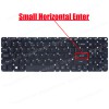 Keyboard Laptop - Keyboard for Laptop Acer Aspire E5-520 E5-532 E5-550 E5-573 E5-570 E5-722 E5-770 F5-521 F5-571 F5-570 K50-10 V3-574 V3-575 V5-591 VN7-572 VN7-792 TravelMate P257 P258 P277 P278 (Ref. 40411US)