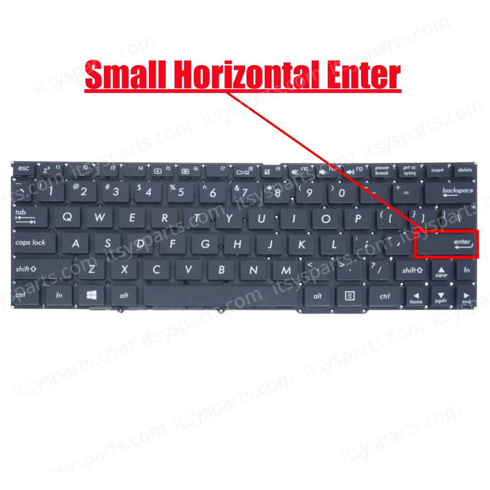 Laptop Keyboard for ASUS Transformer Book T100 T100HA T100H T100TC T100CHI TF600 TF600T TF600TG TF502 AEXC9U00110 SG-80300-XUA 0KNB0-0133US00016520011P US Black No Frame ( SKU.40412US )