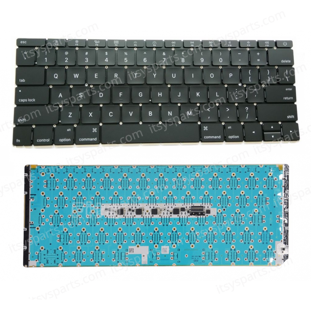 Laptop Keyboard Apple Macbook Retina A1534 Early 2015 2016 US MF855LL/A MF865LL/A BACKLIGHT (Ref. 40393USBACKLIT)