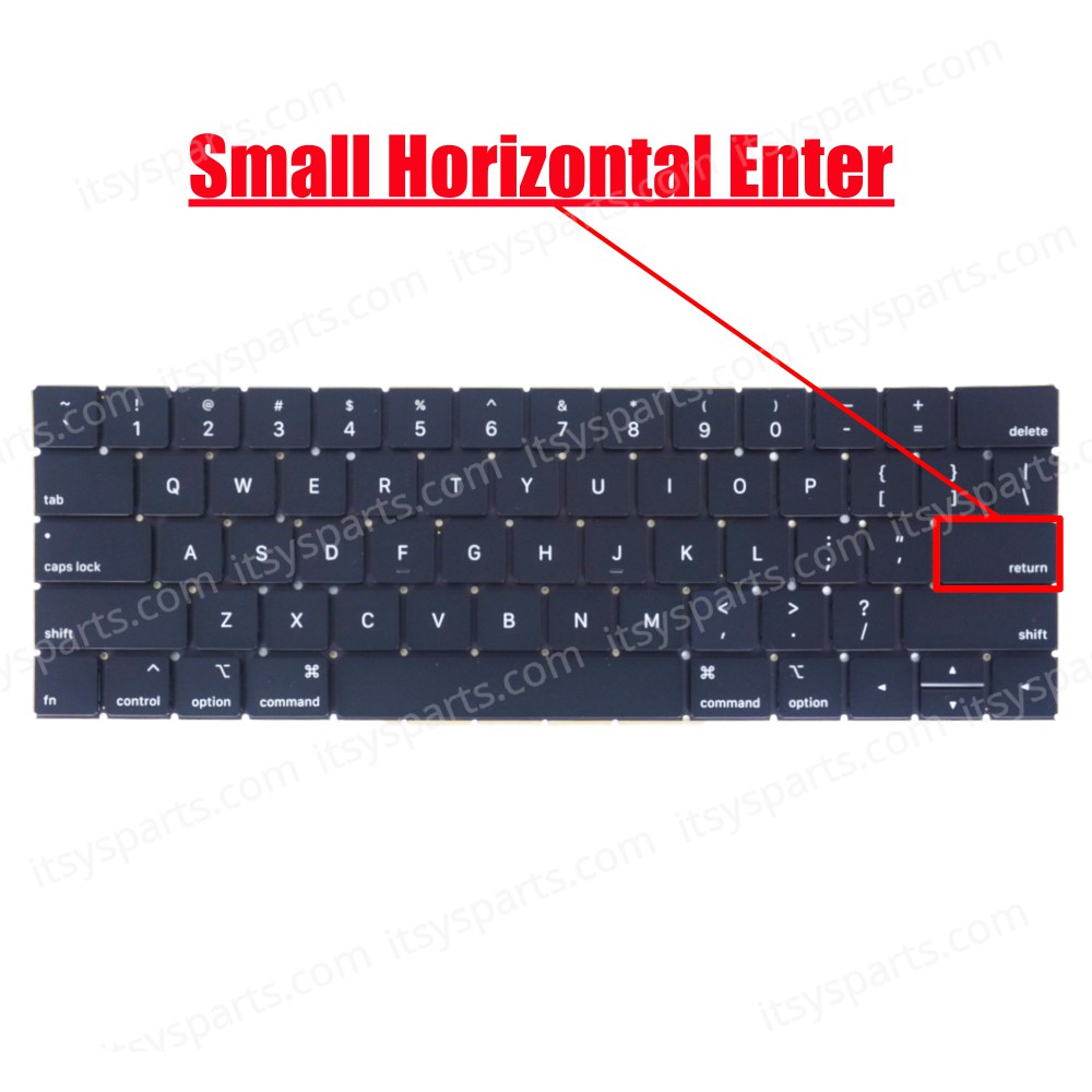Laptop Keyboard for Apple MacBook Pro 13" 2016 A1706 EMC 3071 15" 2016 A1707 EMC 3072 13" 2017 A1706 EMC 3163 15" 2017 A1707 EMC 3162 MPTR2LL/A MPTU2LL/A US No Frame Backlight Black ( SKU.40414USBACKLIT )