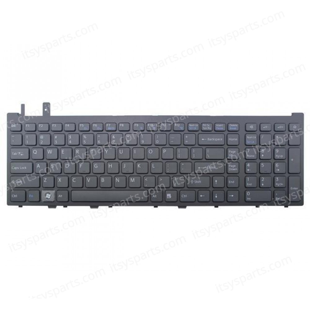 Keyboard - Keyboard for Laptop Sony Vaio VGN-AW VGN-AW11M VGN-AW11M/H VGN-AW11S/B VGN-AW11SR/B VGN-AW11XU/Q VGN-AW11Z/B VGN-AW11ZR/B VGN-AW1RXU/Q VGN-AW21M/H VGN-AW21S/B 53010BE22-203-G (Ref. 40416US)