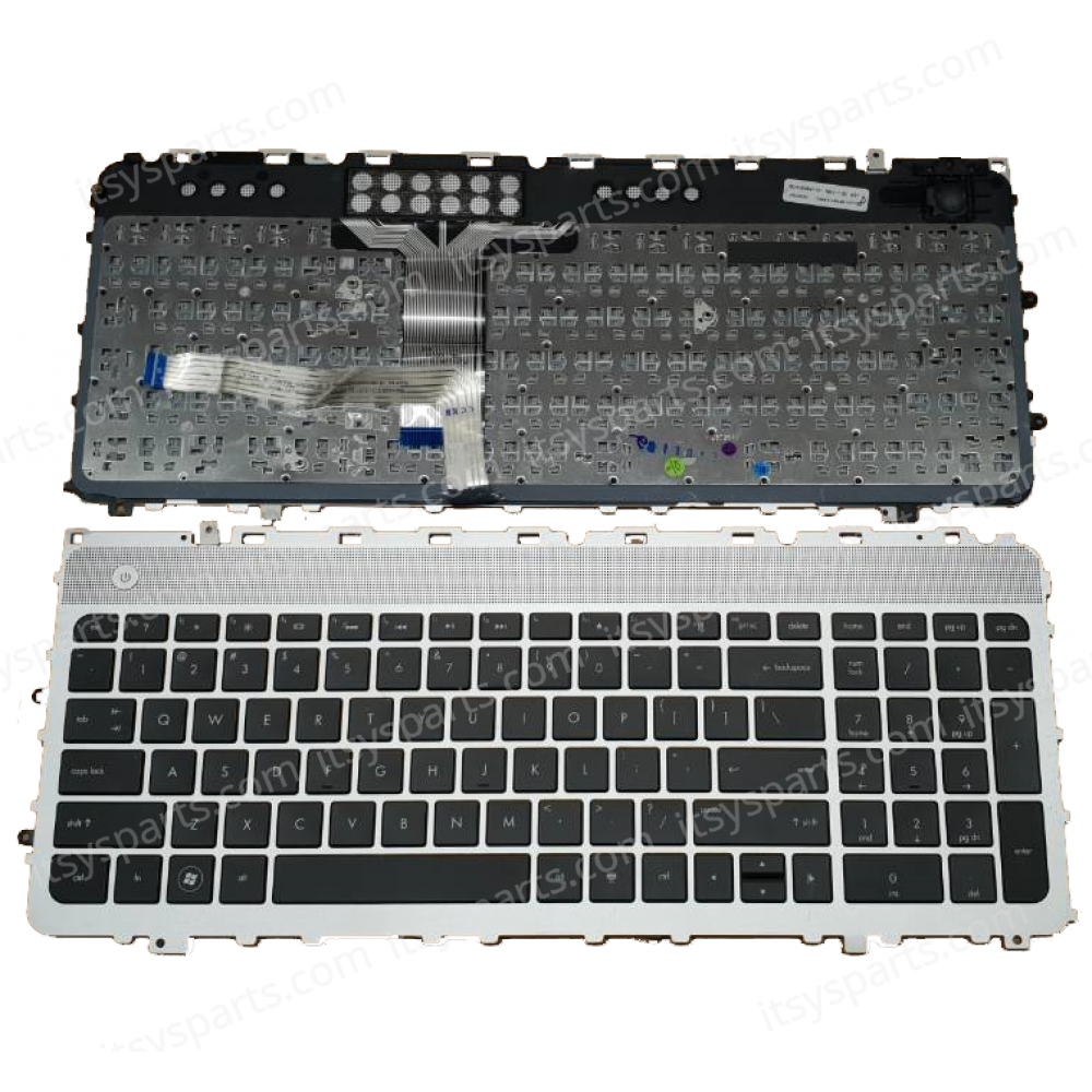 Keyboard Laptop - Keyboard for Laptop HP ENVY 17-3000 17-3200 17t-3000 17t-3200 Series 657125-001 657125-201 665917-001 6037B0062701 6070B0547101 (Code 40417US)
