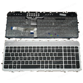 Keyboard Laptop - Keyboard for Laptop HP ENVY 17-3000 17-3200 17t-3000 17t-3200 Series 657125-001 657125-201 665917-001 6037B0062701 6070B0547101 (Code 40417US)